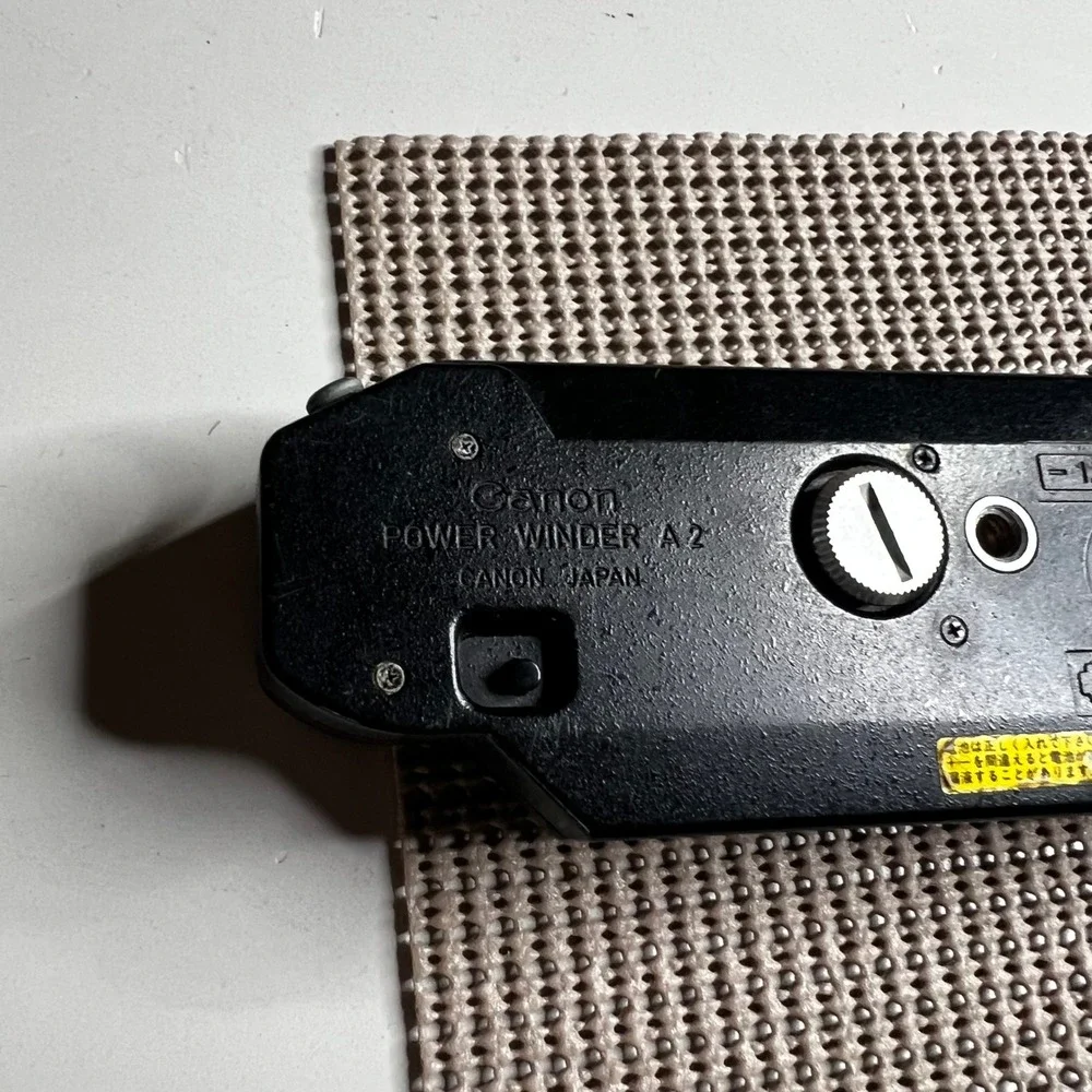 Canon Power Winder A2 for AE-1 A-1 Film Cameras Vintage Accessory Black